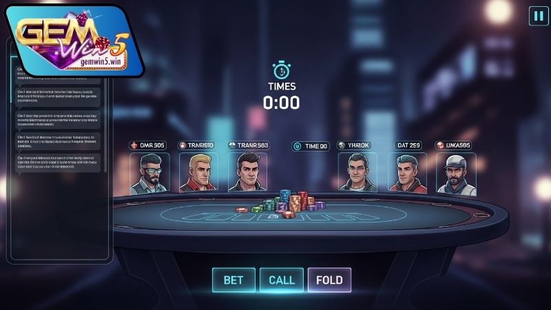 Các biến thể Poker casino online phổ biến tại Gemwin
